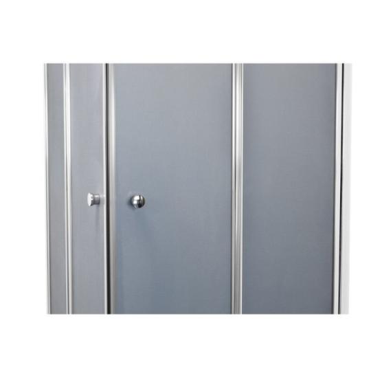 Prekės „Dušo kabina RAVENA chrome DD 80x90“ paveikslėlis