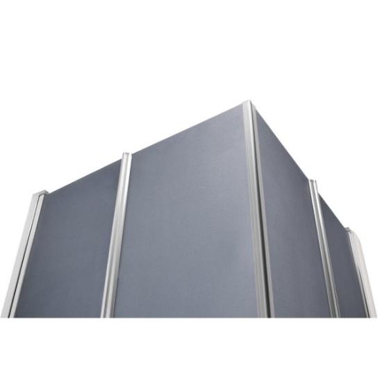 Prekės „Dušo kabina RAVENA chrome DD 90x90“ paveikslėlis