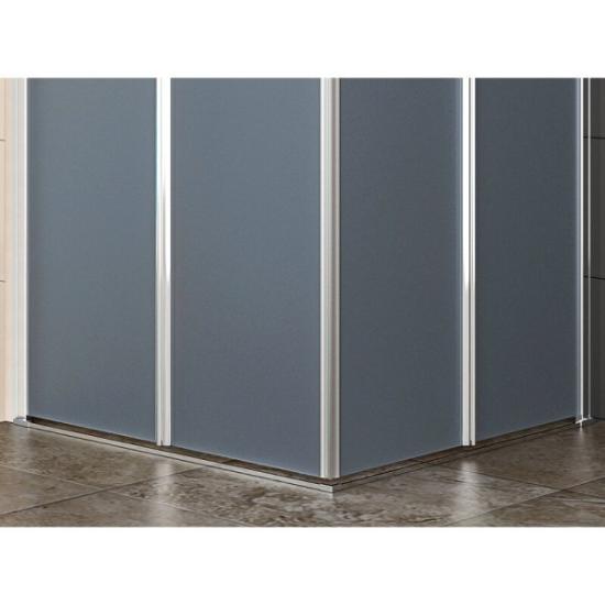 Prekės „Dušo kabina RAVENA chrome DD 90x90“ paveikslėlis