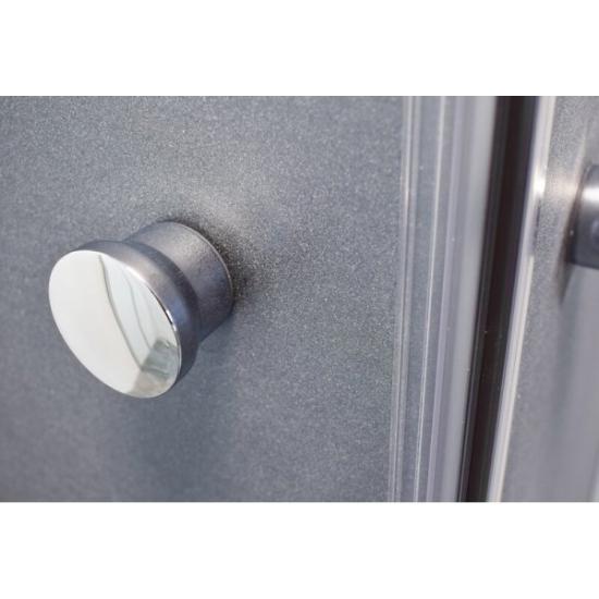 Prekės „Dušo kabina RAVENA chrome DD 90x90“ paveikslėlis