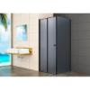 Prekės „Dušo kabina RAVENA black DW 80x100“ paveikslėlis