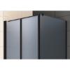 Prekės „Dušo kabina RAVENA black DW 80x100“ paveikslėlis