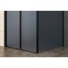 Prekės „Dušo kabina RAVENA black DW 80x100“ paveikslėlis
