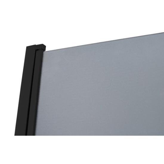 Prekės „Dušo kabina RAVENA black DW 80x100“ paveikslėlis