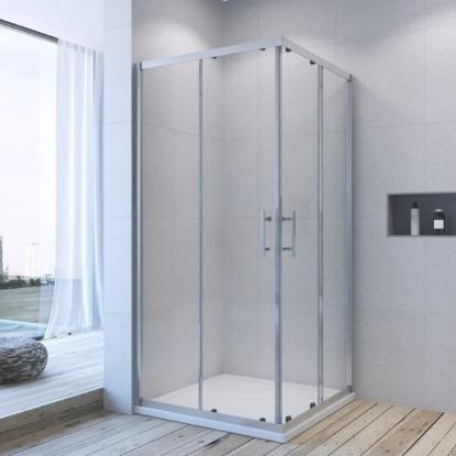 Prekės „Dušo kabina AQUABATOS Bourges 70x70x185“ paveikslėlis