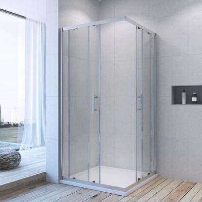 Prekės „Dušo kabina AQUABATOS Bourges 70x70x185“ paveikslėlis