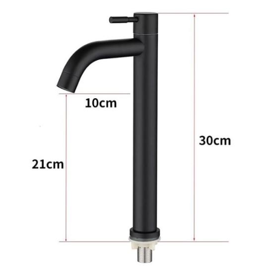 Prekės „Praustuvo maišytuvas 206-6-138 M Black“ paveikslėlis