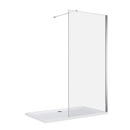 Prekės „Dušo sienelė CLEAN 80x195 chrome“ paveikslėlis