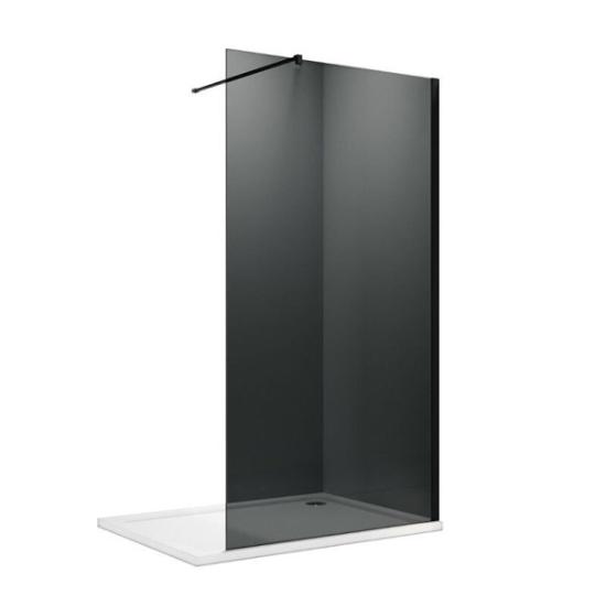 Prekės „Dušo sienelė LISA 80x198 black“ paveikslėlis