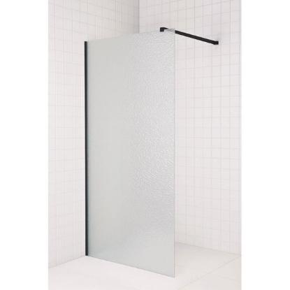 Prekės „Dušo sienelė VILA 100x200 black“ paveikslėlis