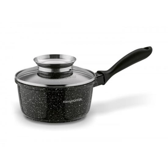 Prekės „Puodas 16cm 1.4L neprid .indukc.ilga rank.KINGSTON“ paveikslėlis