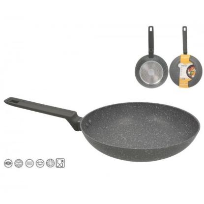 Prekės „Keptuvė 24cm 2.5mm indukc GRANITE“ paveikslėlis