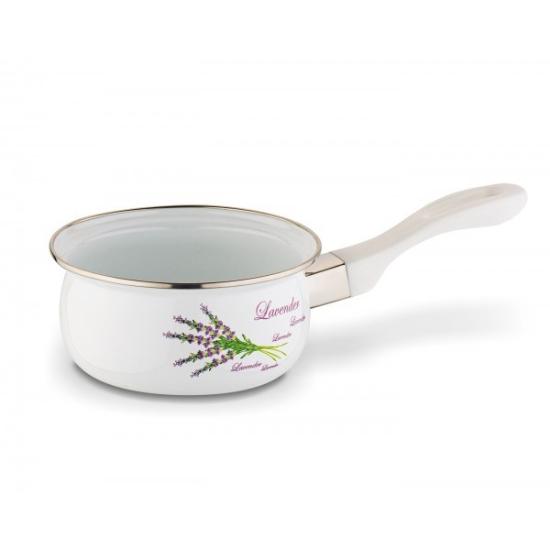 Prekės „Prikaistuvis emal.16cm 1.15L pl. rank. LEVANDA“ paveikslėlis
