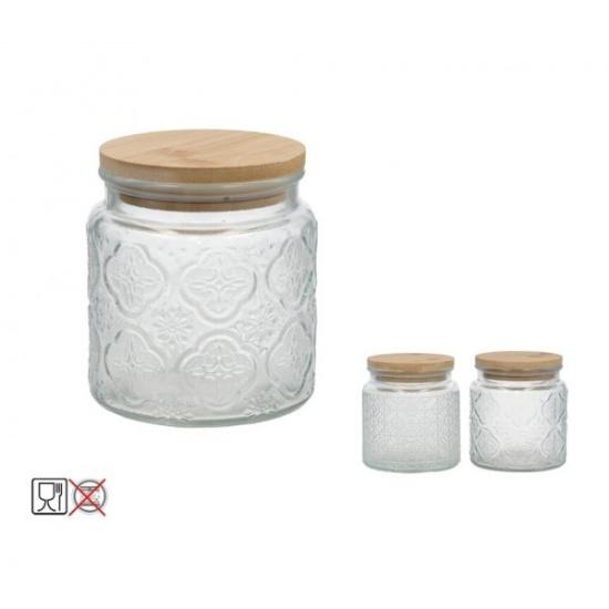 Prekės „Indas biriems produktams stikl. s/d 500ml BOTE“ paveikslėlis
