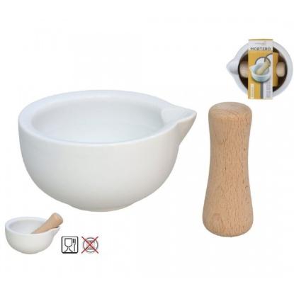 Prekės „Grūstuvė prieskoniams akmen. 12*6.5cm 21229“ paveikslėlis