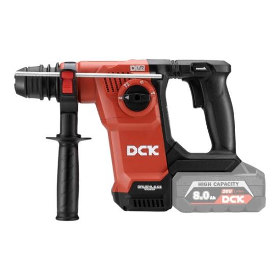 Prekės „Akumuliatorinis bešepetėlinis perforatorius SDS+, 2,8J, 20V, KRH20V-26Z, DCK (be baterijos ir įkroviklio)“ paveikslėlis