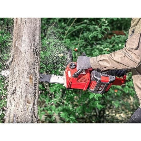 Prekės „Akumuliatorinis bešepetėlinis grandininis pjūklas 45 cm, 58V, KDCS58181Z, DCK (be baterijos ir įkroviklio)“ paveikslėlis