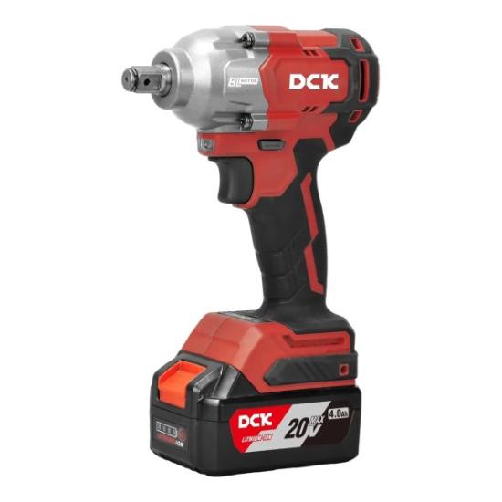 Prekės „Akumuliatorinis bešepetėlinis smūginis veržliasukis 488 Nm. 20V, KDPB488EK, DCK (2x4,0Ah akumuliatorius, įkroviklis)“ paveikslėlis