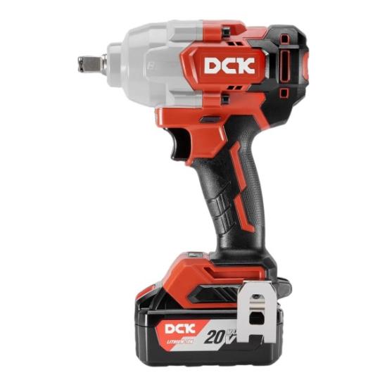 Prekės „Akumuliatorinis bešepetėlinis smūginis veržliasukis 698 Nm. 1/2, 20V, KDPB698FK, DCK (2x5,0Ah akumuliatorius, įkroviklis)“ paveikslėlis