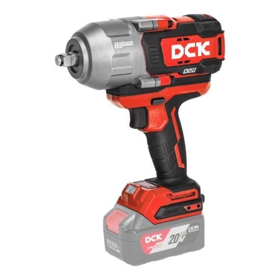 Prekės „Akumuliatorinis bešepetėlinis smūginis veržliasukis 1218 Nm. 1/2, 20V, KDPB1218Z, DCK (be baterijos ir įkroviklio)“ paveikslėlis