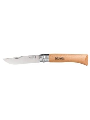 Prekės „Opinel peilis Nr.10 buko rankena nerūdijančio plieno ašmenimis“ paveikslėlis