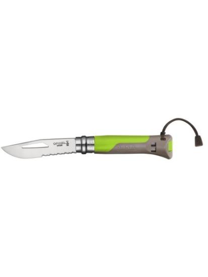 Prekės „Opinel peilis Outdoor Nr.8 nerūdijančio plieno ašmenimis“ paveikslėlis