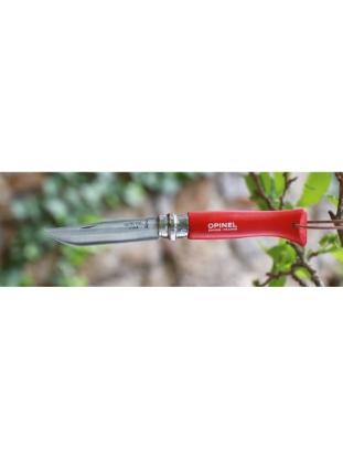 Prekės „Opinel peilis Nr.8 nerūdijančio plieno ašmenimis“ paveikslėlis