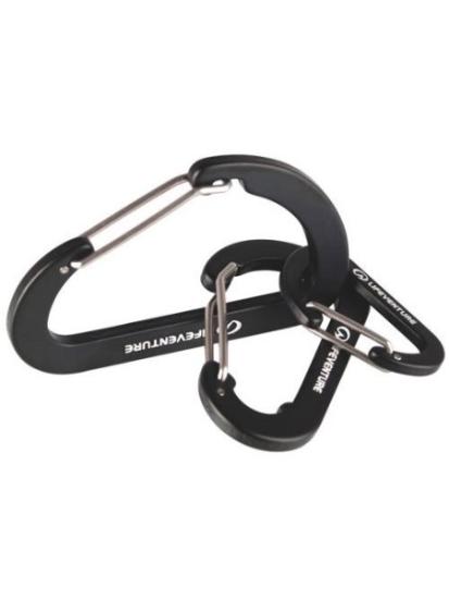 Prekės „Karabinai Lifeventure Karabiners (3 pack)“ paveikslėlis