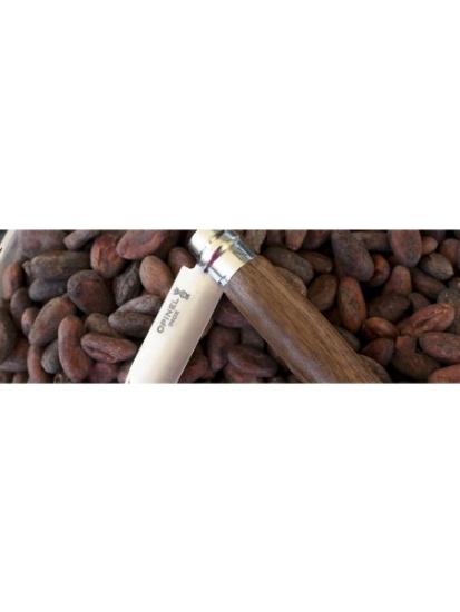 Prekės „Opinel peilis Nr.8  riešutmedžio rankena dėžutėje“ paveikslėlis