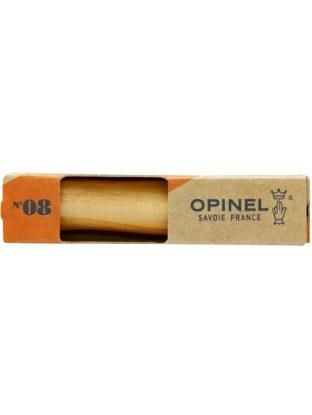 Prekės „Opinel peilis Nr.8  alyvmedžio rankena dėžutėje“ paveikslėlis