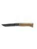 Prekės „Opinel peilis Nr.8 juodais ašmenimis ir ąžuoline rankena Black Oak“ paveikslėlis