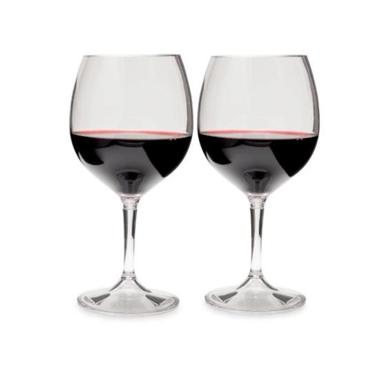 Prekės „Kelioninių raudono vyno taurių rinkinys GSI Outdoors Nesting Red Wine Glass Set“ paveikslėlis