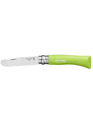 Prekės „Vaikiškas peilis My first Opinel Nr.7 žalia rankena“ paveikslėlis