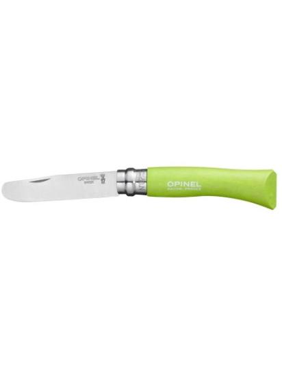 Prekės „Vaikiškas peilis My first Opinel Nr.7 žalia rankena“ paveikslėlis