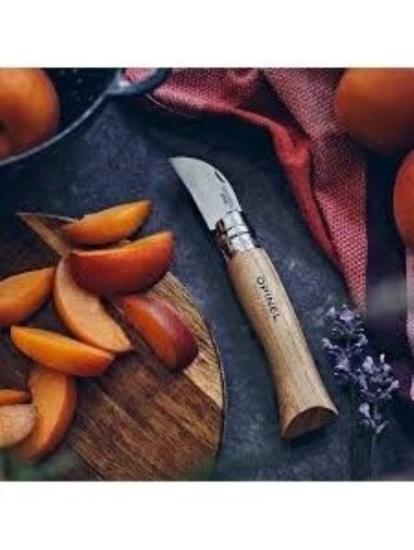 Prekės „Peilis česnakams ir kauliukų išėmimui Opinel Chestnut and Garlic Knife Nr. 7“ paveikslėlis
