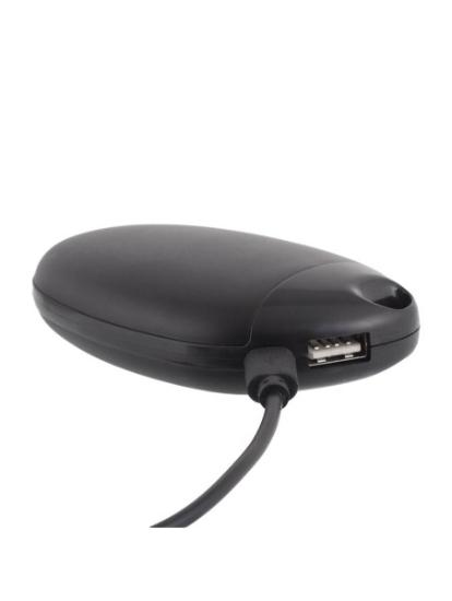 Prekės „Įkraunamas rankų šildytuvas su įkroviklio funkcija Lifesystems Rechargeable Hand Warmer - Juoda“ paveikslėlis