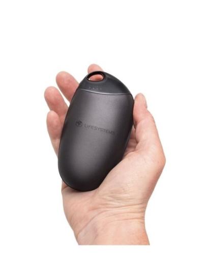 Prekės „Įkraunamas rankų šildytuvas su įkroviklio funkcija Lifesystems Rechargeable Hand Warmer - Juoda“ paveikslėlis