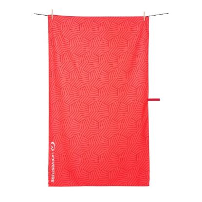Prekės „Kelioninis rankšluostis Lifeventure Soft Fibre Recycled Geometric Coral - Giant“ paveikslėlis