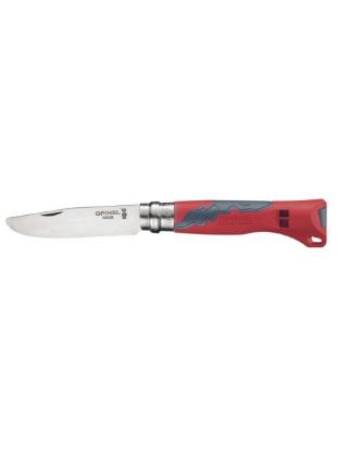 Prekės „Vaikiškas peilis Opinel Outdoor Junior Nr. 7 raudona rankena“ paveikslėlis
