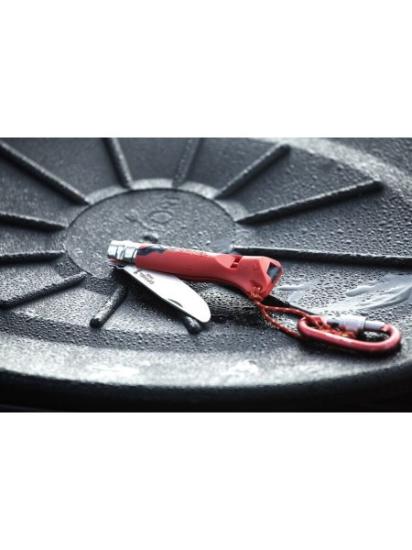 Prekės „Vaikiškas peilis Opinel Outdoor Junior Nr. 7 raudona rankena“ paveikslėlis