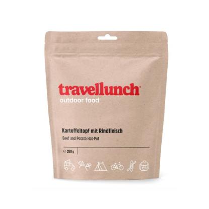Prekės „Nr.06 Maistas kelionėms Travellunch jautiena su bulvėmis 250 g.“ paveikslėlis