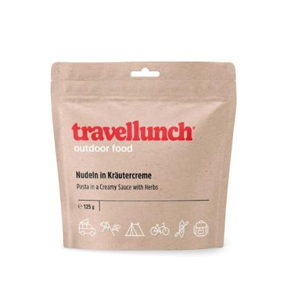 Prekės „Nr.56 Maistas kelionėms Travellunch makaronai grietinėlės ir žalumynų padaže 125 g.“ paveikslėlis