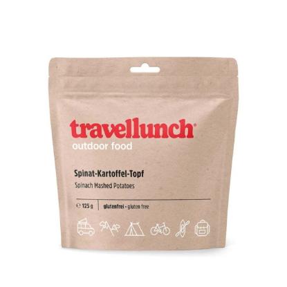 Prekės „Nr.50 Maistas kelionėms Travellunch bulvių košė su špinatais 125 g.“ paveikslėlis