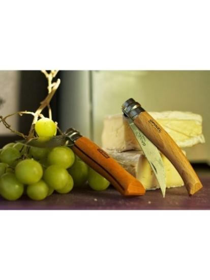 Prekės „Kišeninis peilis plonais ašmenimis Opinel Nr.12 Alyvmedžio rankena“ paveikslėlis