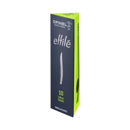 Prekės „Kišeninis peilis plonais ašmenimis Opinel Nr.10 Buko rankena“ paveikslėlis