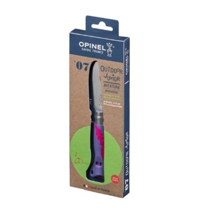 Prekės „Vaikiškas peilis Opinel Outdoor Junior Violet Nr. 07“ paveikslėlis