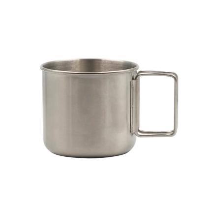 Prekės „Laken St. Steel Mug 400 ml. With Foldable Handles“ paveikslėlis
