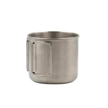 Prekės „Laken St. Steel Mug 400 ml. With Foldable Handles“ paveikslėlis