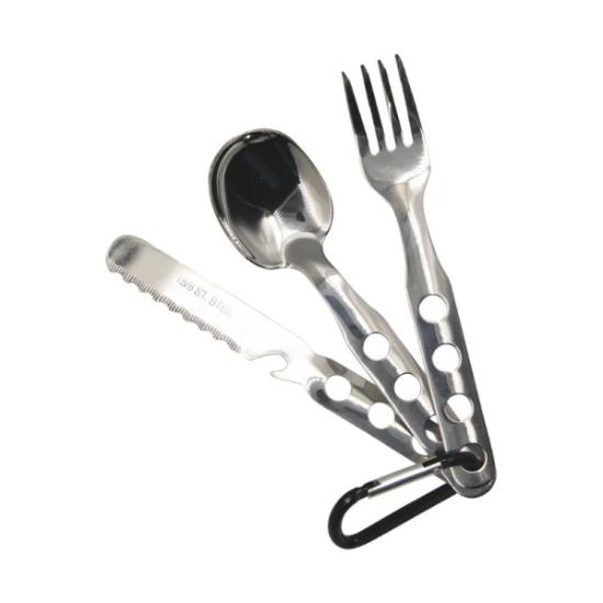 Prekės „Valgymo įrankių rinkinys Laken Stainless Steel Cutlery 3 pcs.“ paveikslėlis
