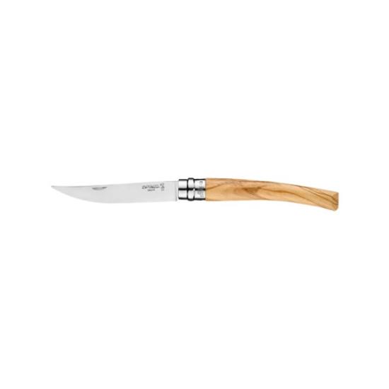 Prekės „Peilis plonais ašmenims dežutėje Opinel Case N10 Slim Olive Mirror Blade“ paveikslėlis
